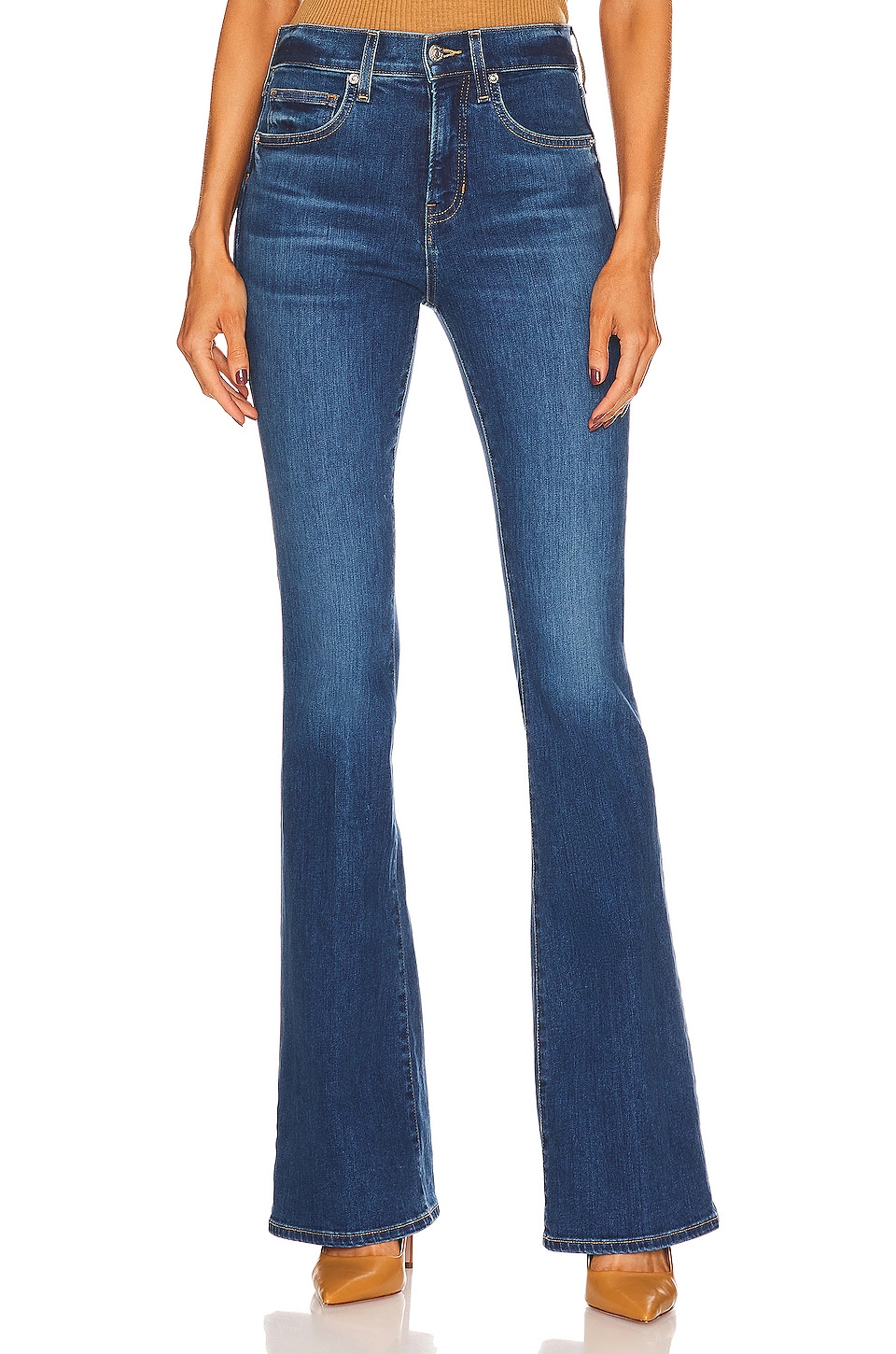 Veronica Beard Beverly High Rise Skinny Flare