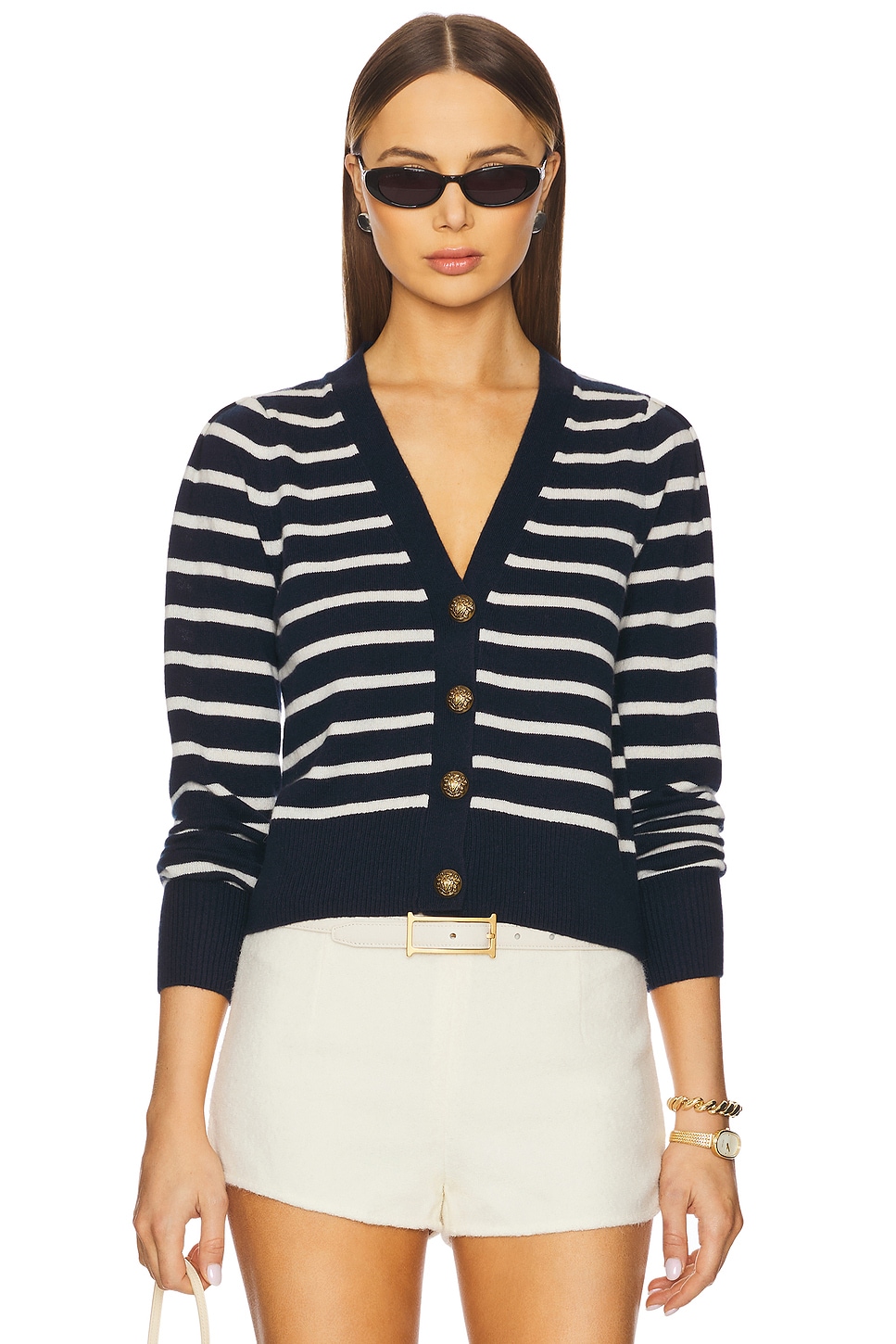 Veronica Beard Solene Cashmere Cardigan