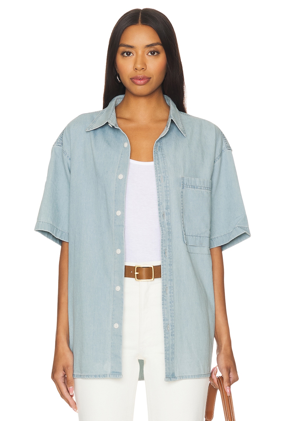 WAO Short Sleeve Denim Shirt