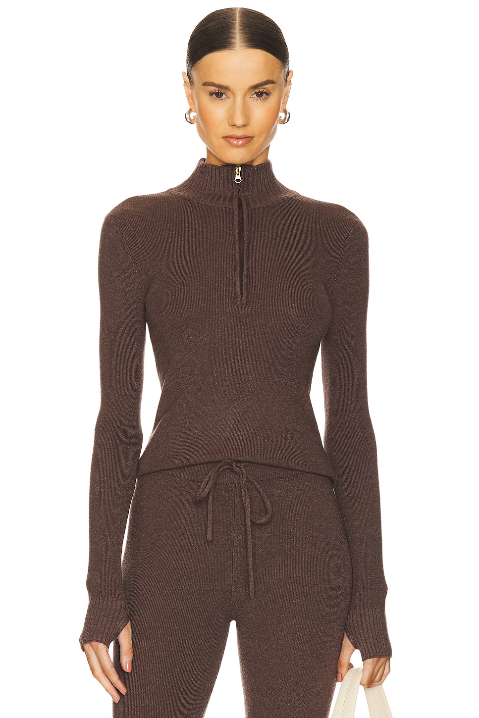 WellBeing + BeingWell Chalet Half Zip Pullover