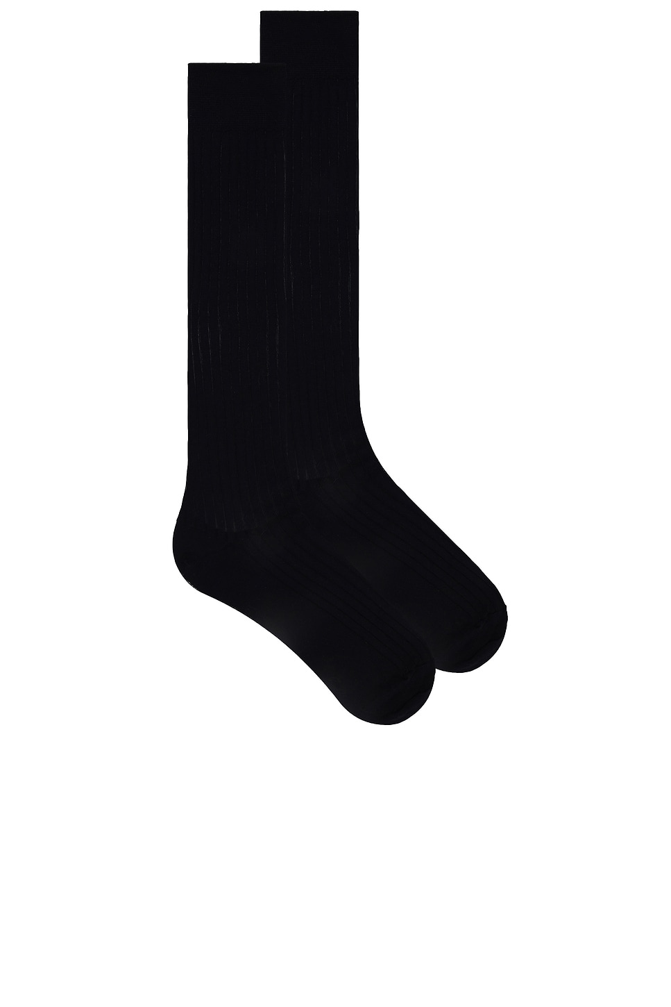 Wolford Luxury Cotton Rib Knee-highs