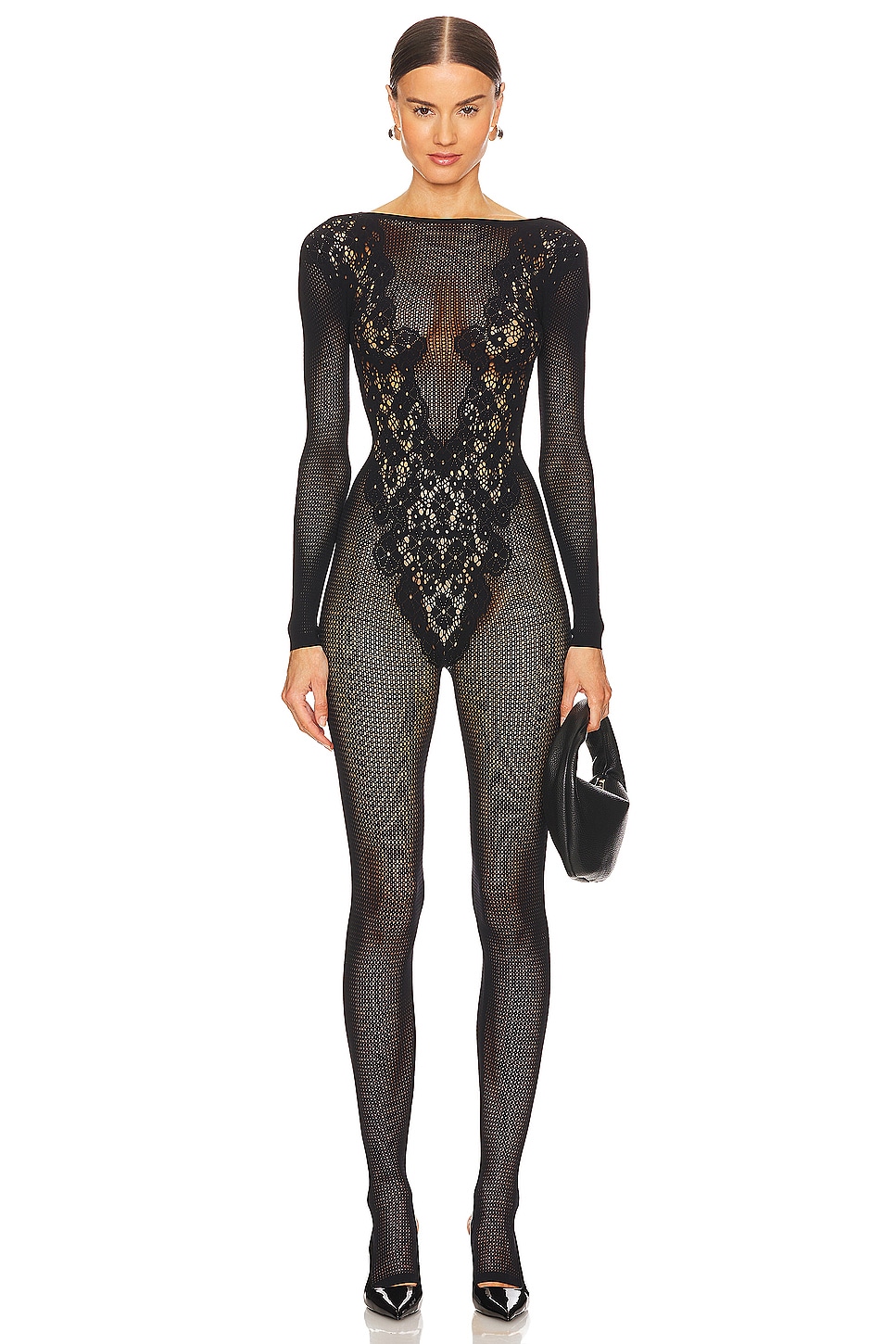 Wolford Flower Lace Jumpsuit