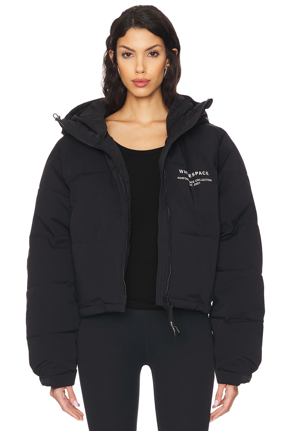 Whitespace Cropped Puffer Jacket