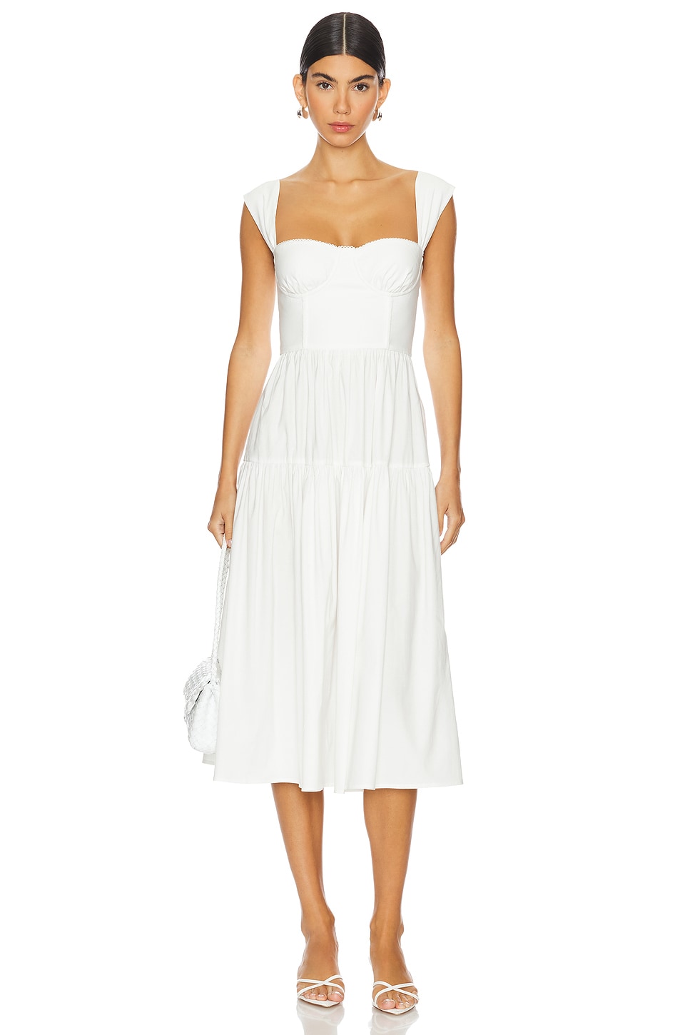 WeWoreWhat Corset Midi Dress