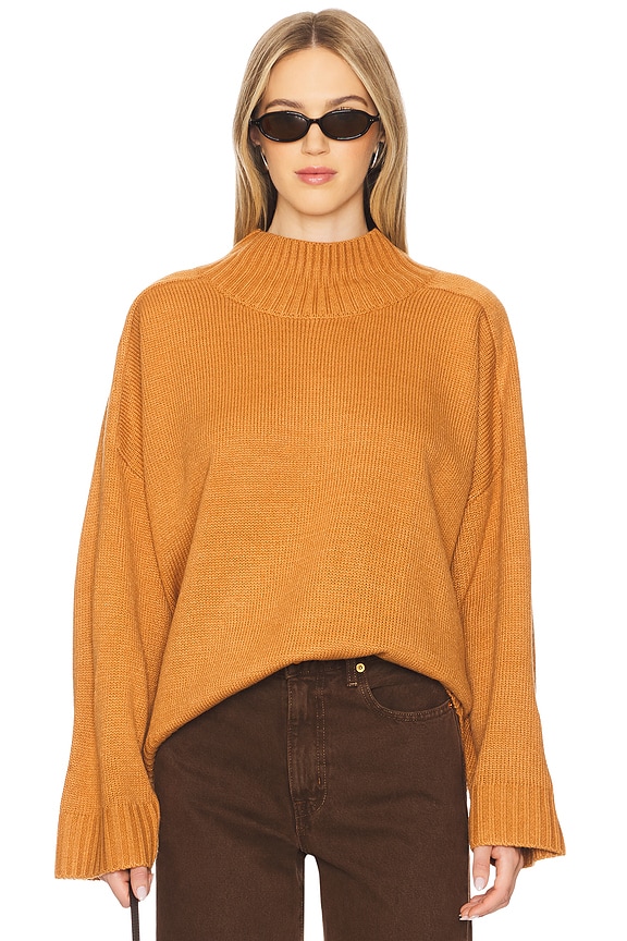 WeWoreWhat Oversized Funnel Neck Sweater