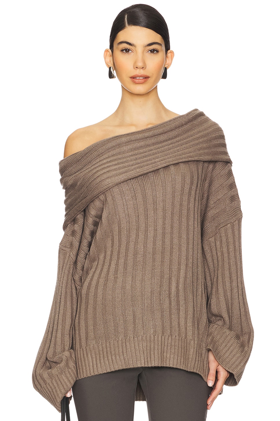 WeWoreWhat Oversized Off Shoulder Sweater