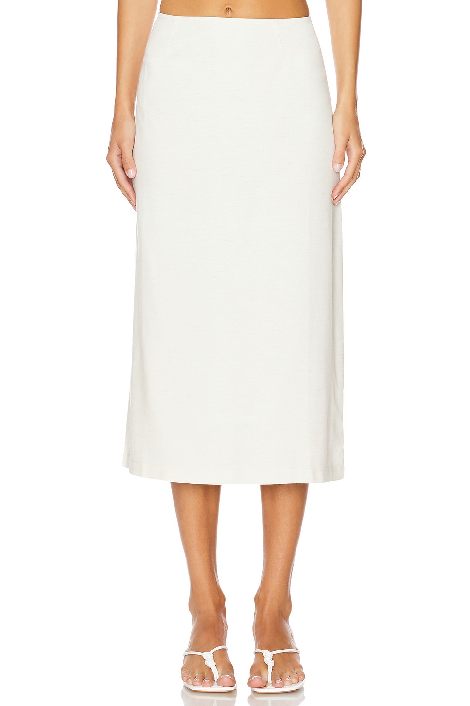 WeWoreWhat A Line Midi Skirt