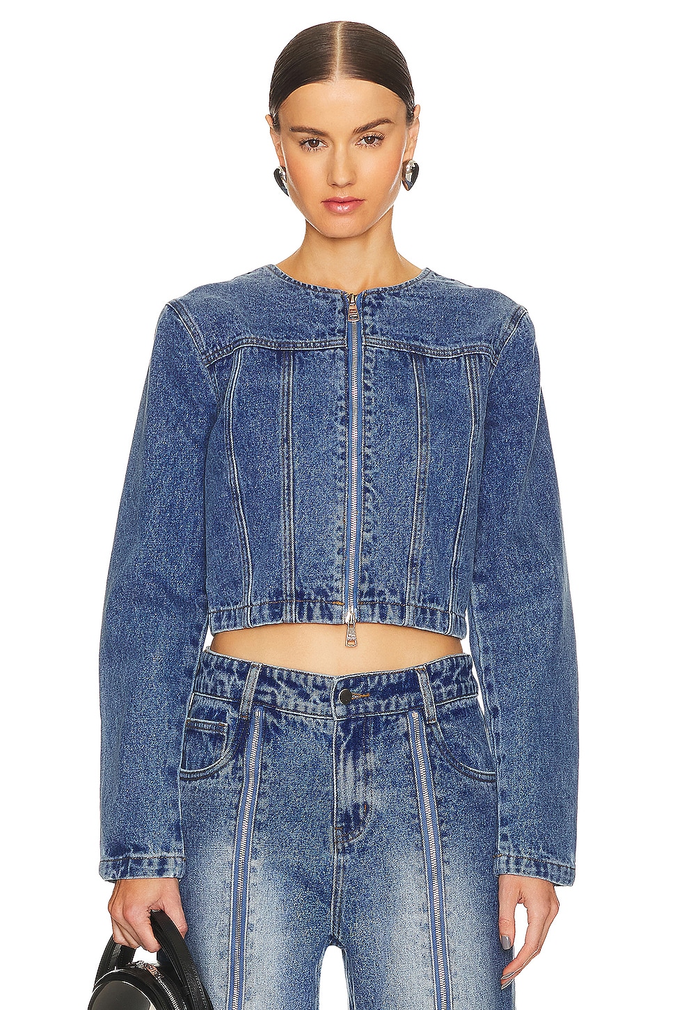 Wynn Hamlyn Panel Denim Jacket