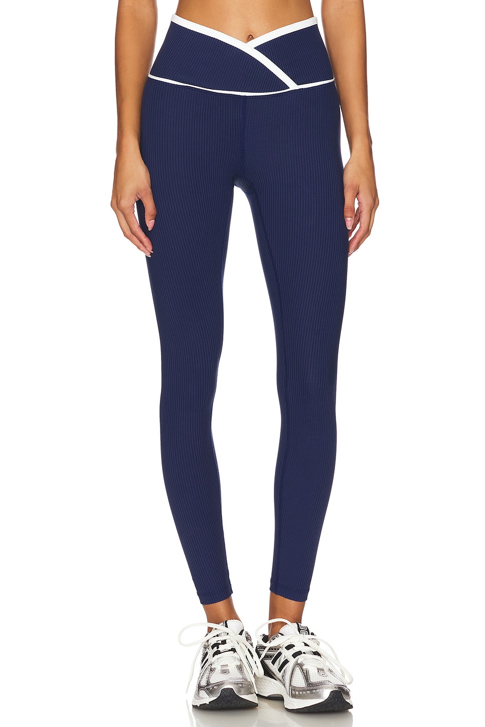 YEAR OF OURS Ribbed Two Tone Veronica Legging