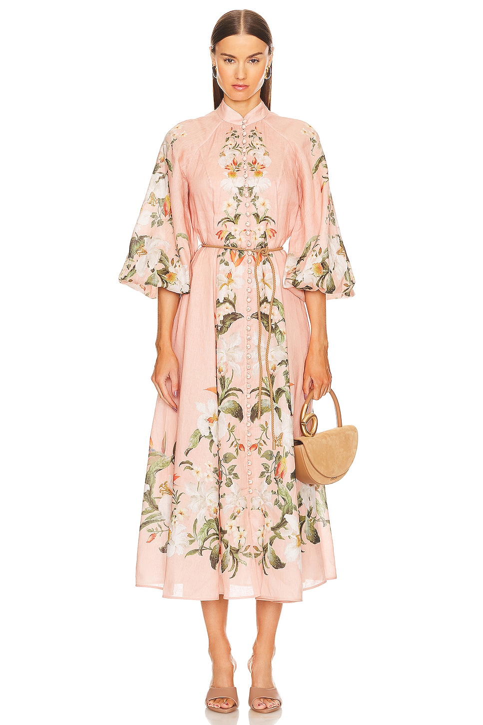 Zimmermann Lexi Billow Midi Dress