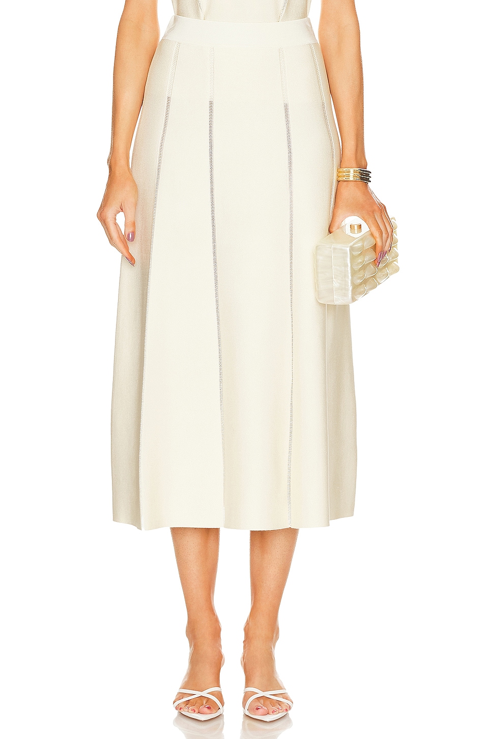 Zimmermann Matchmaker Midi Skirt