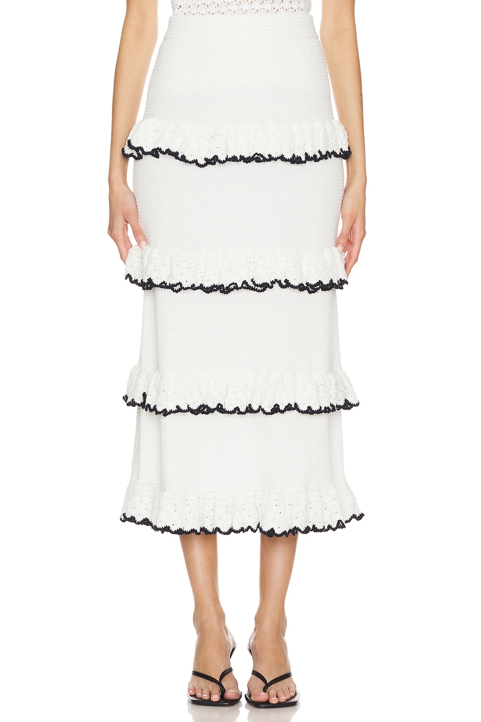 Zimmermann Halliday Scallop Frill Skirt