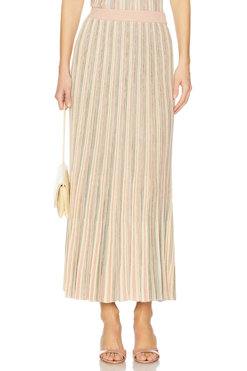 Zimmermann Illuminate Mouline Maxi Skirt