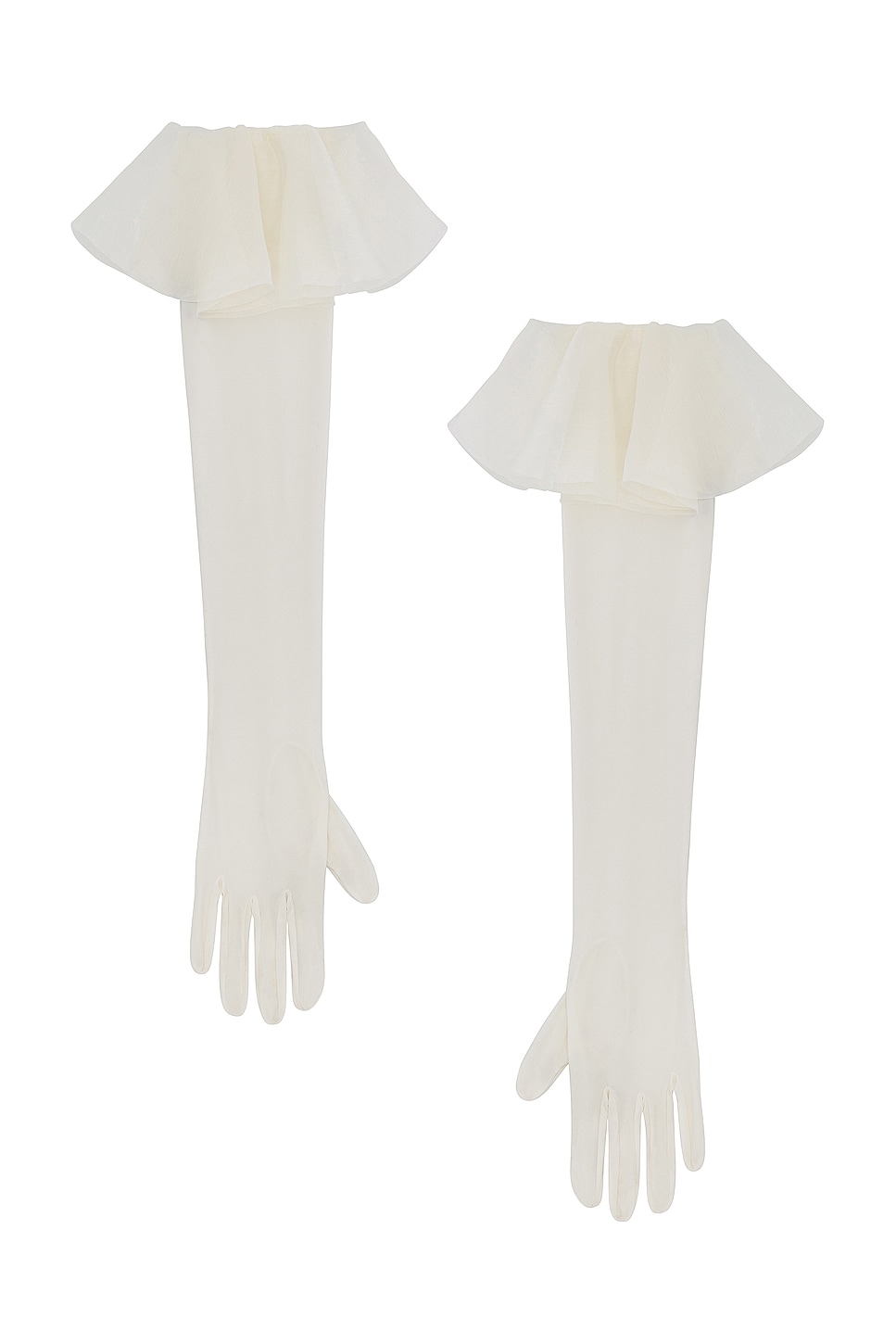 Anna October Ruby Ruffle Gloves