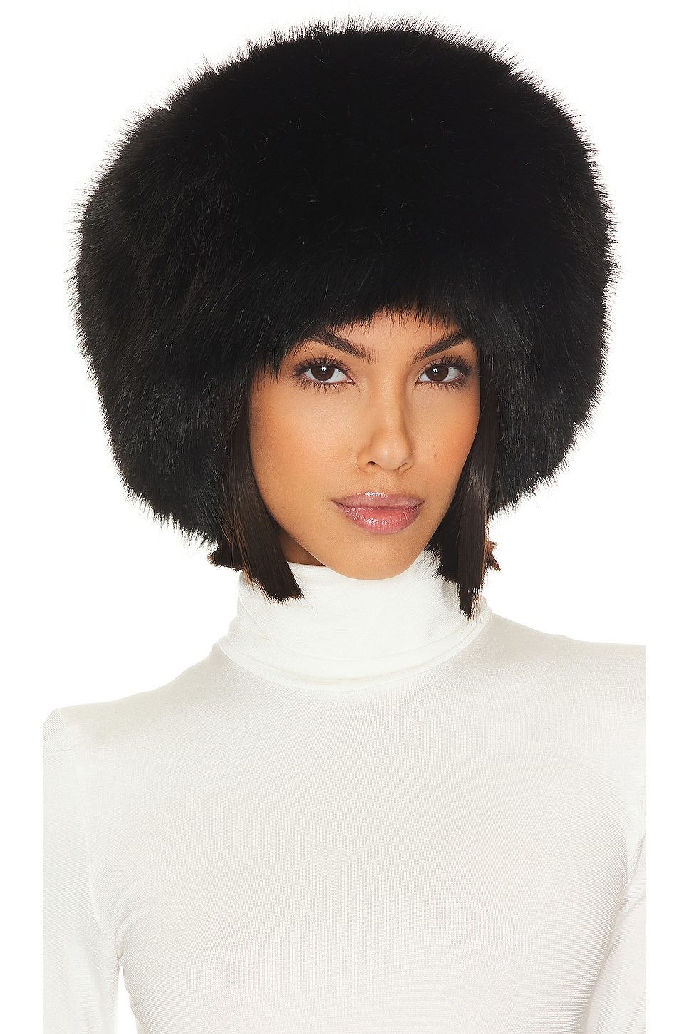 Adrienne Landau Faux Fox Hat