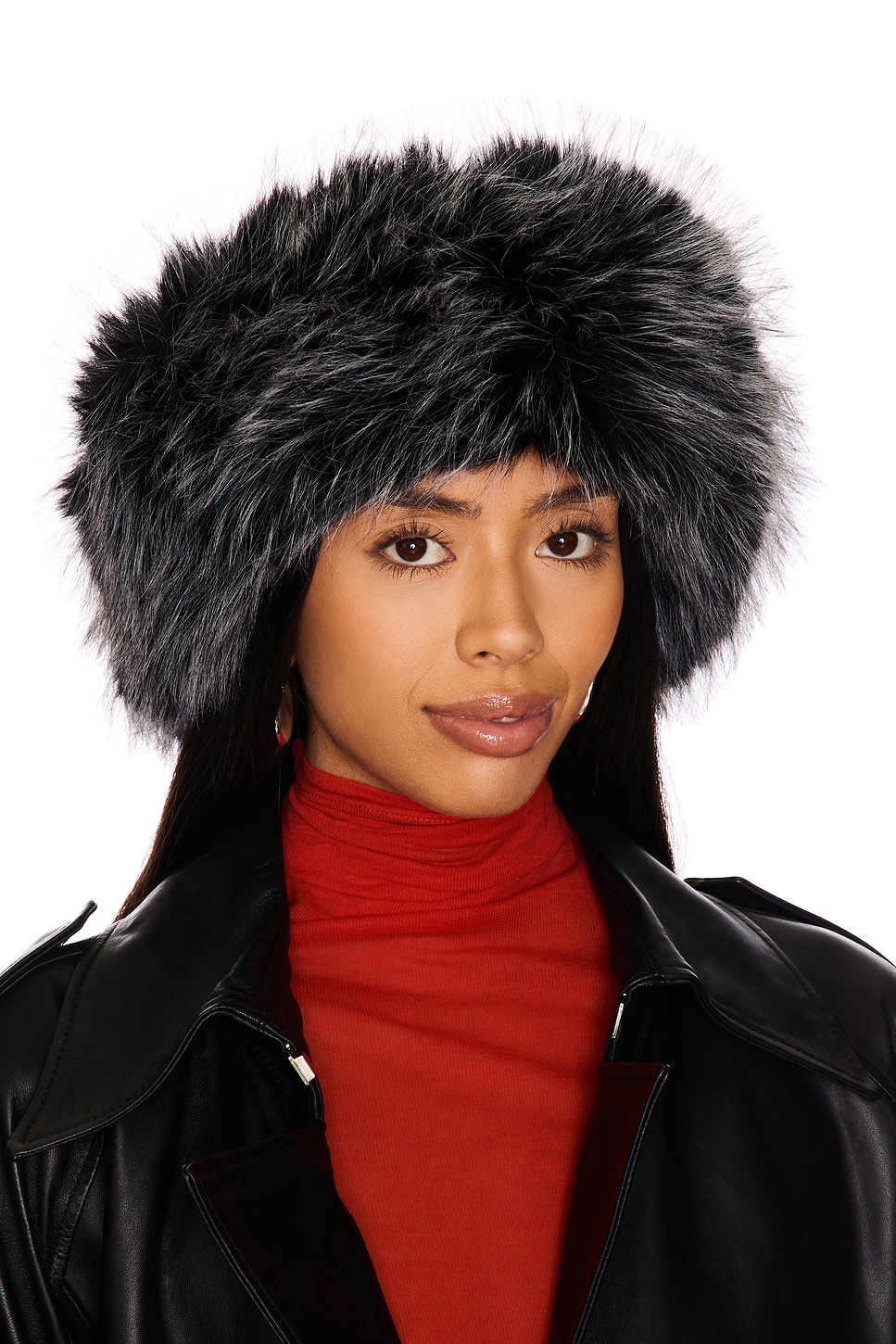 Adrienne Landau The Esme Faux Fur Hat