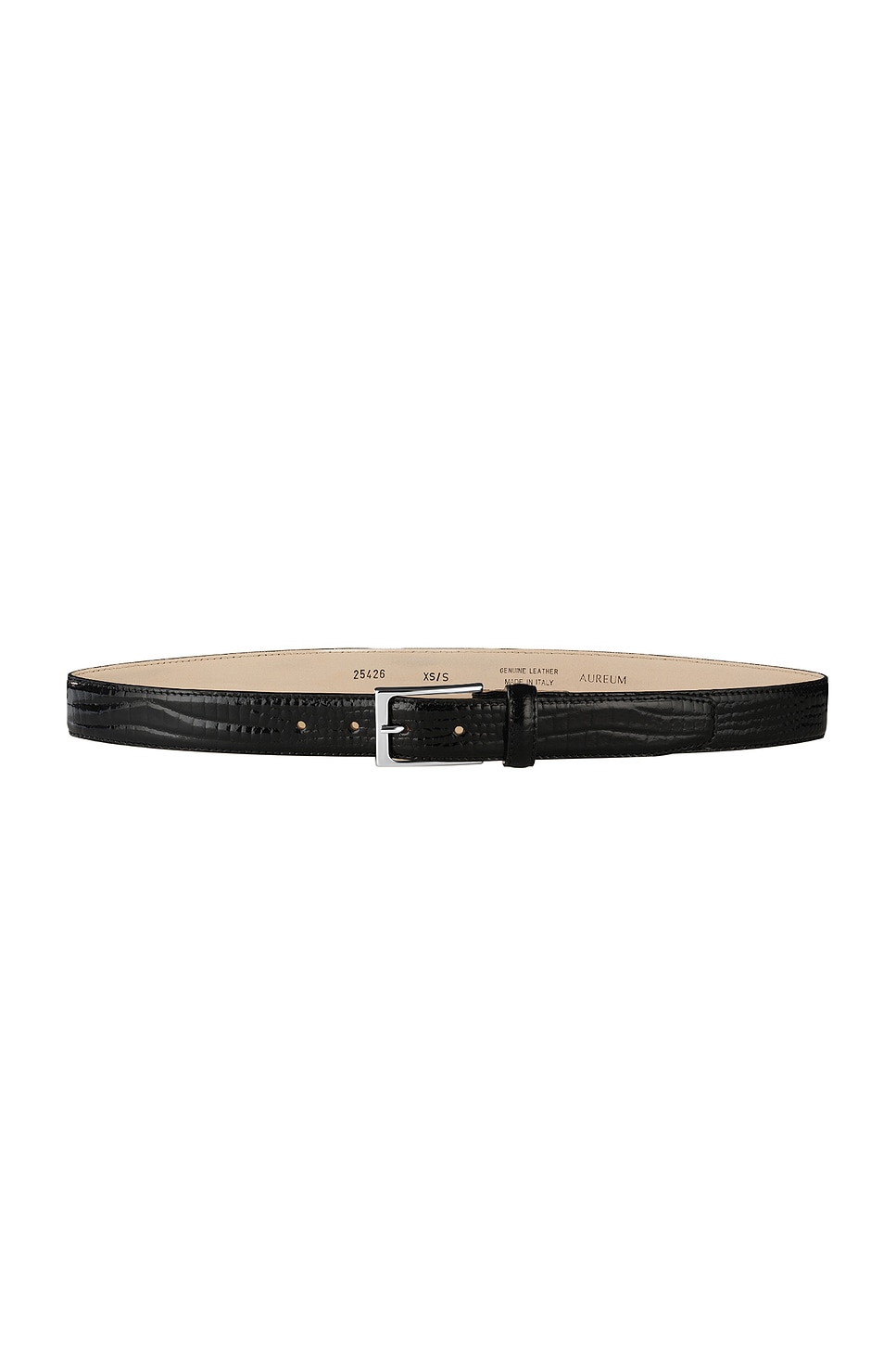 AUREUM Crocodile Embossed Belt