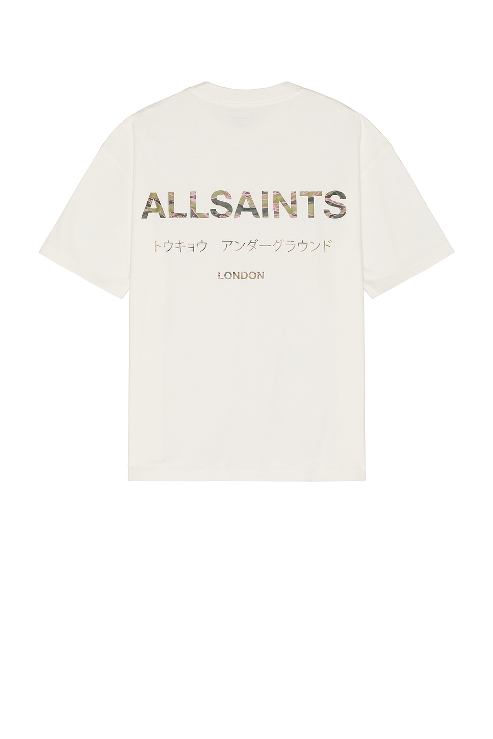 ALLSAINTS Underground Camo Short Sleeve Tee