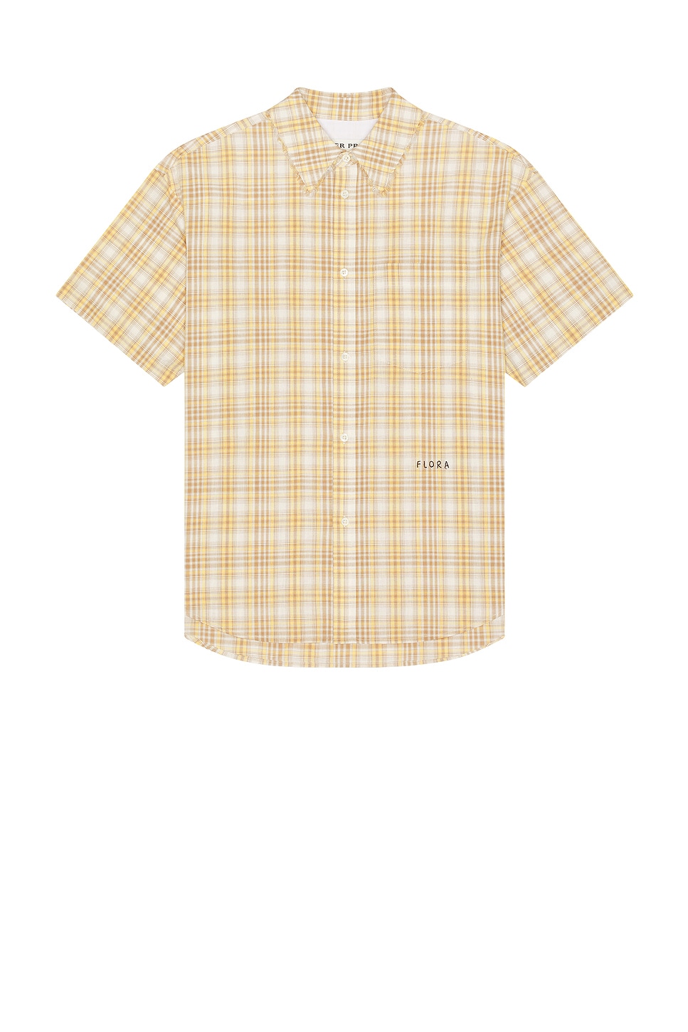 After Pray Madras Check Short Sleeve Shirt