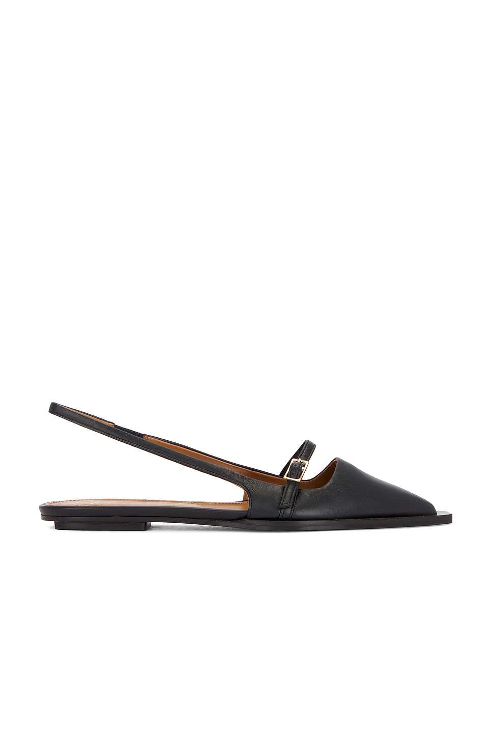 ATP Atelier Cortina Black Nappa Flats