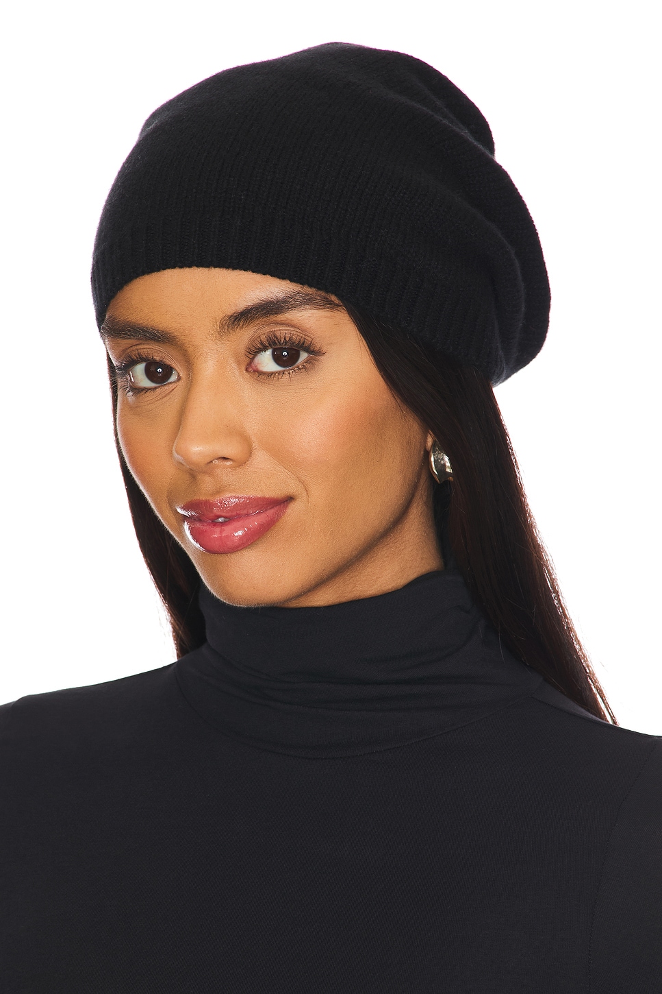 Autumn Cashmere Asymmetric Bag Hat