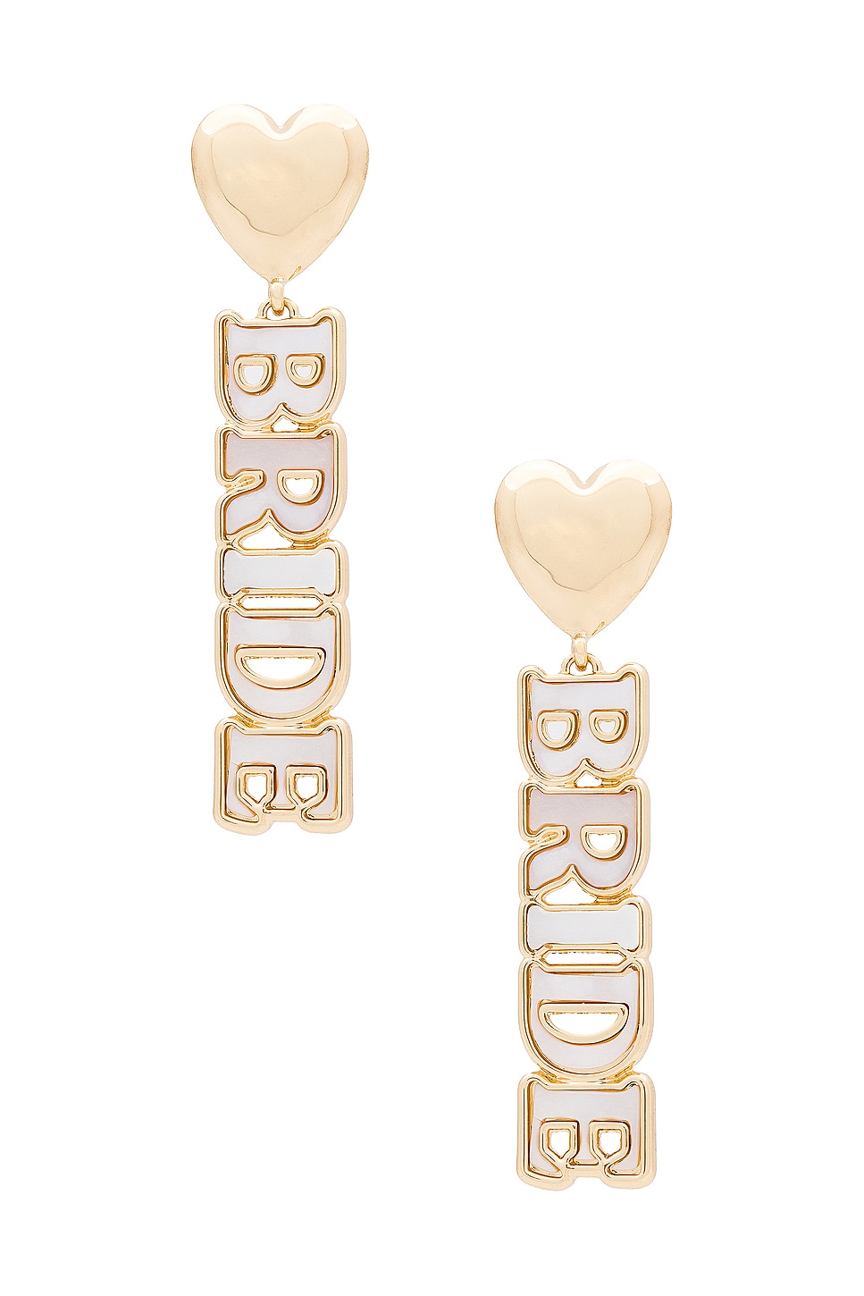 BaubleBar Dressed in White Earring