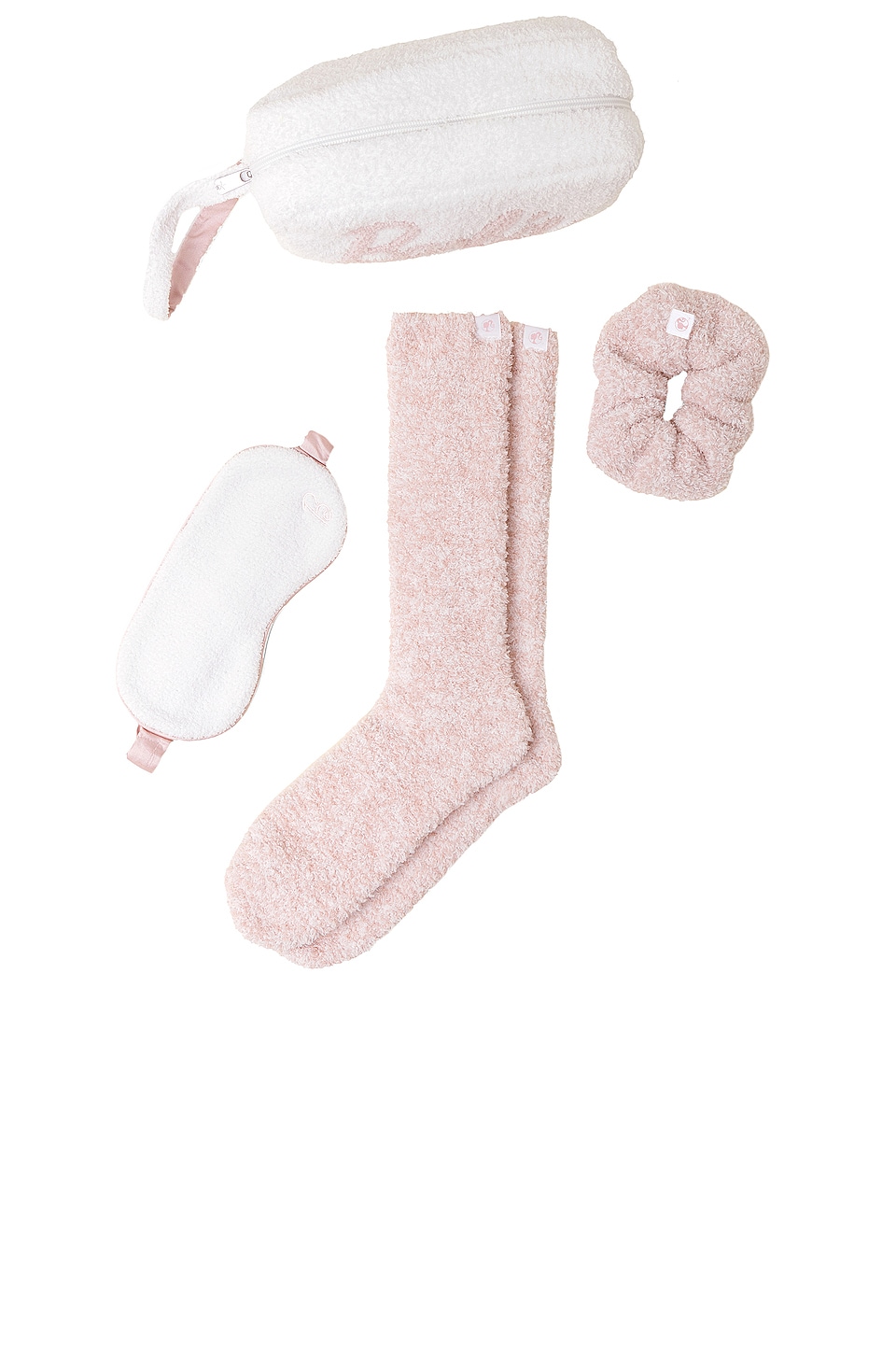 Barefoot Dreams CozyChic Barbie Eye Mask, Scrunchie, Sock Set