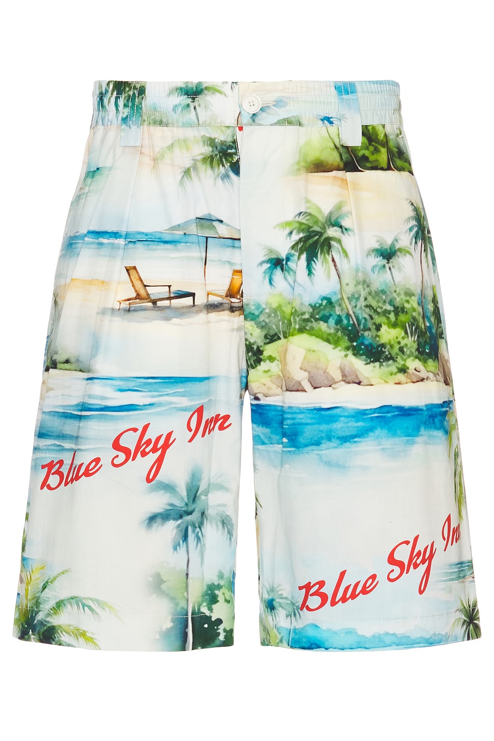 Blue Sky Inn Island Poplin Shorts