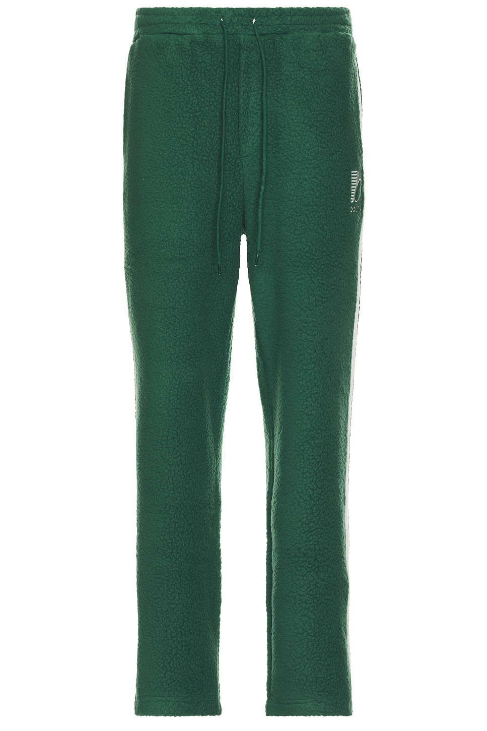 Bound Reverse Fleece Grid Straight Sweatpants