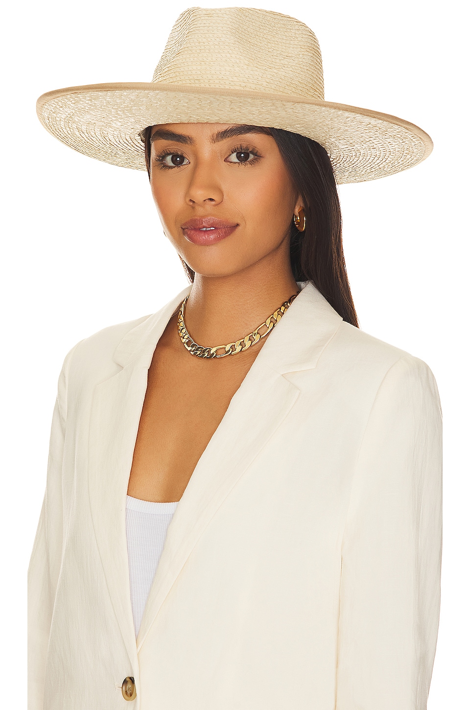 Brixton Jo Straw Rancher Hat