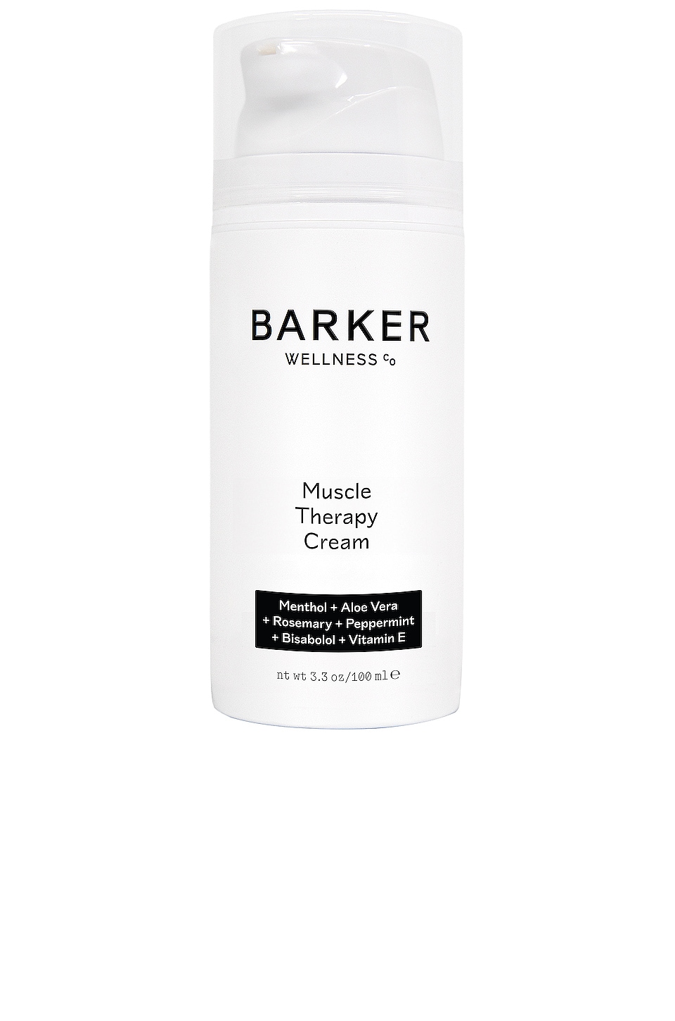 Barker Wellness Co Muscle Therapy Cream