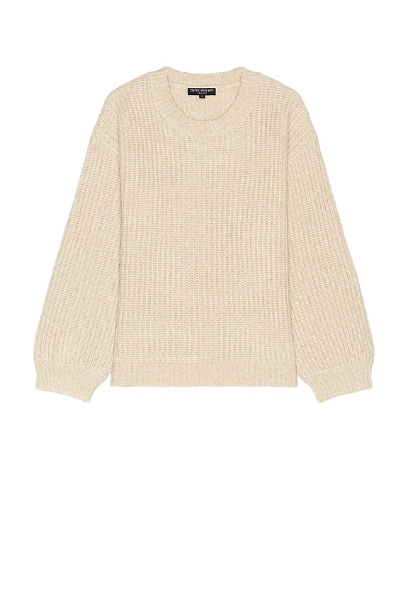 Central Park West Aidan Chunky Crew Sweater