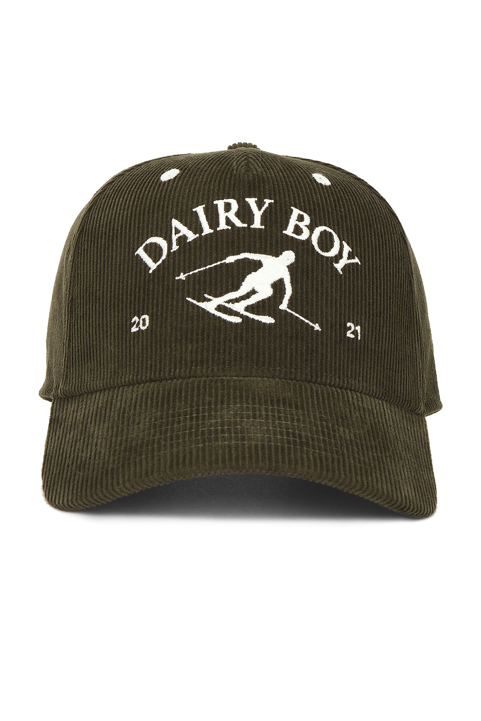 Dairy Boy Mountain Corduroy Trucker Hat