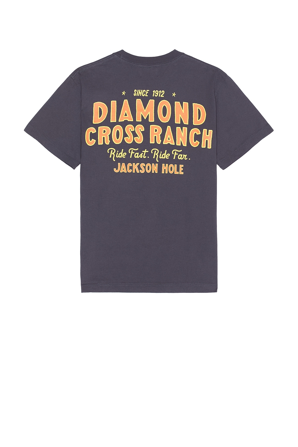 Diamond Cross Ranch Blue Steel Tee