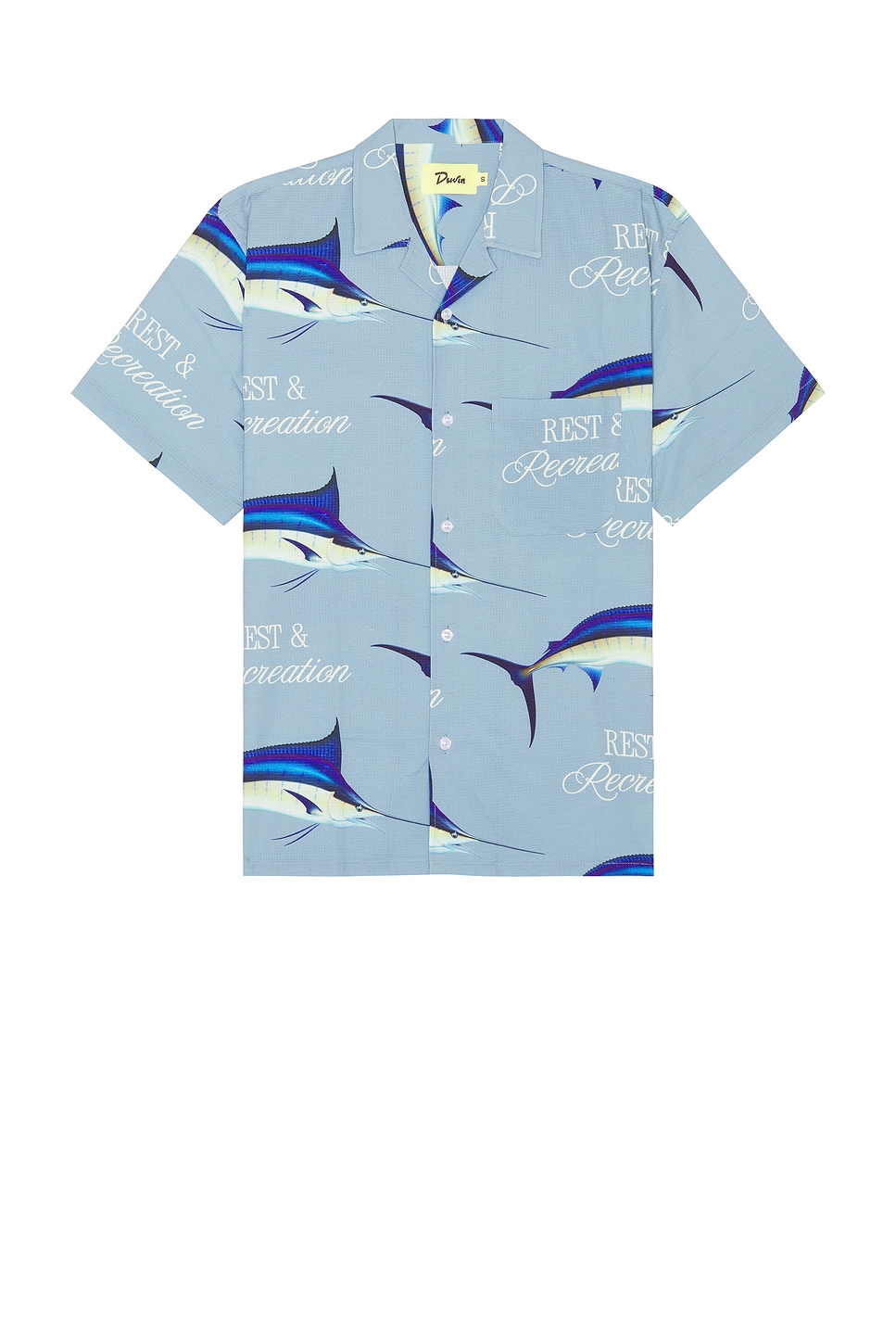 Duvin Design Marlin Leisure Stretch Button Up Shirt