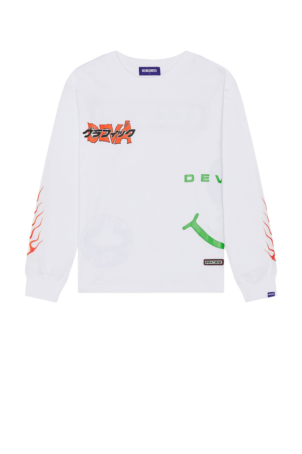 Deva States Across Long Sleeve Tee