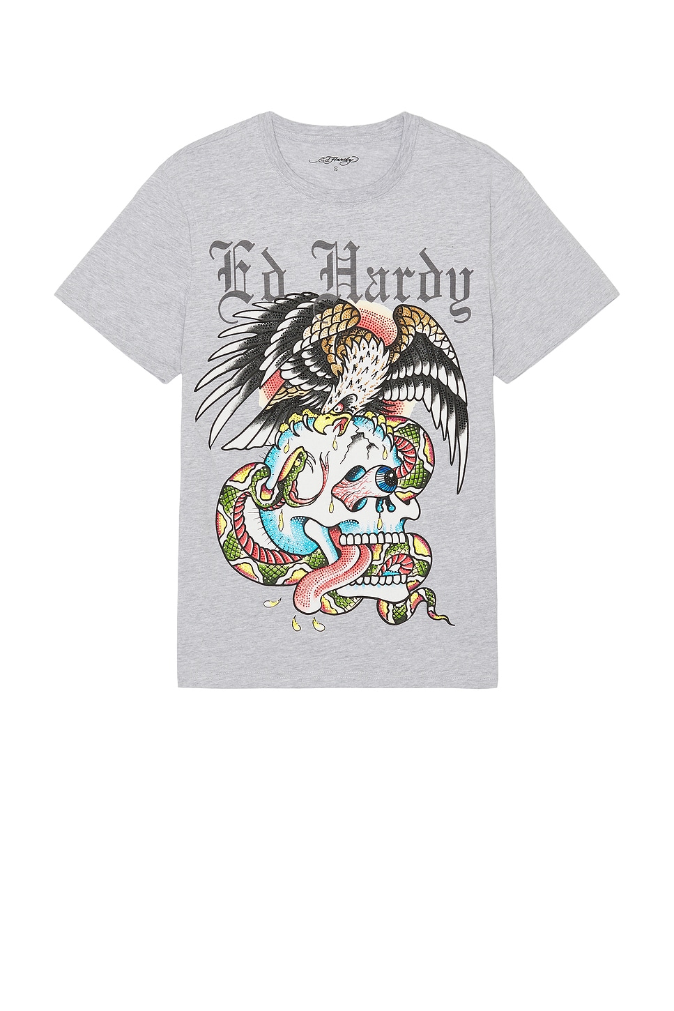 Ed Hardy Rhinestone Battle Tee