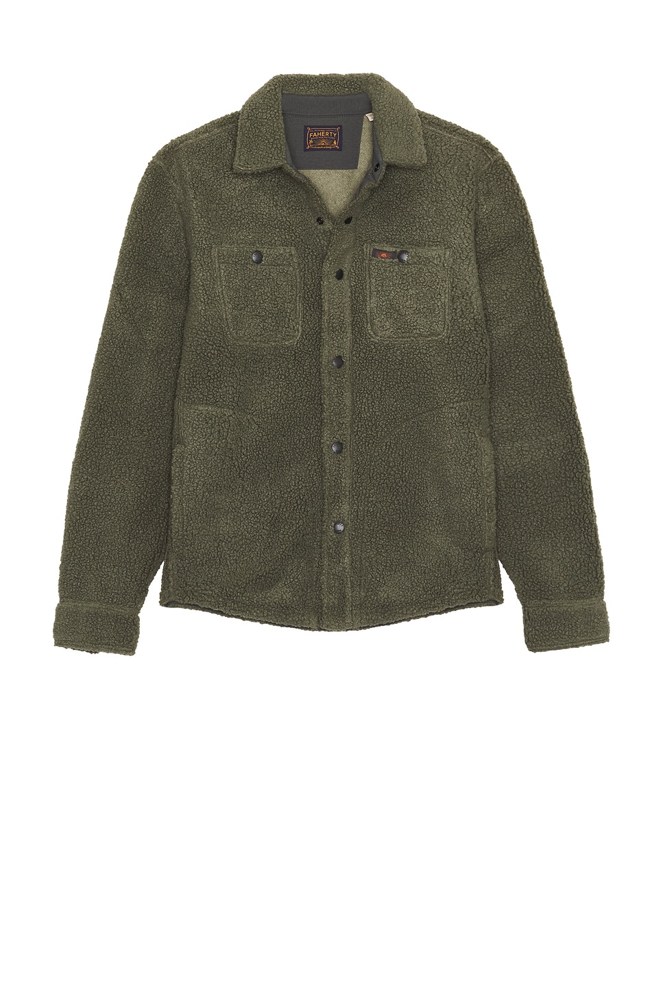 Faherty Range Fleece Zip Jacket