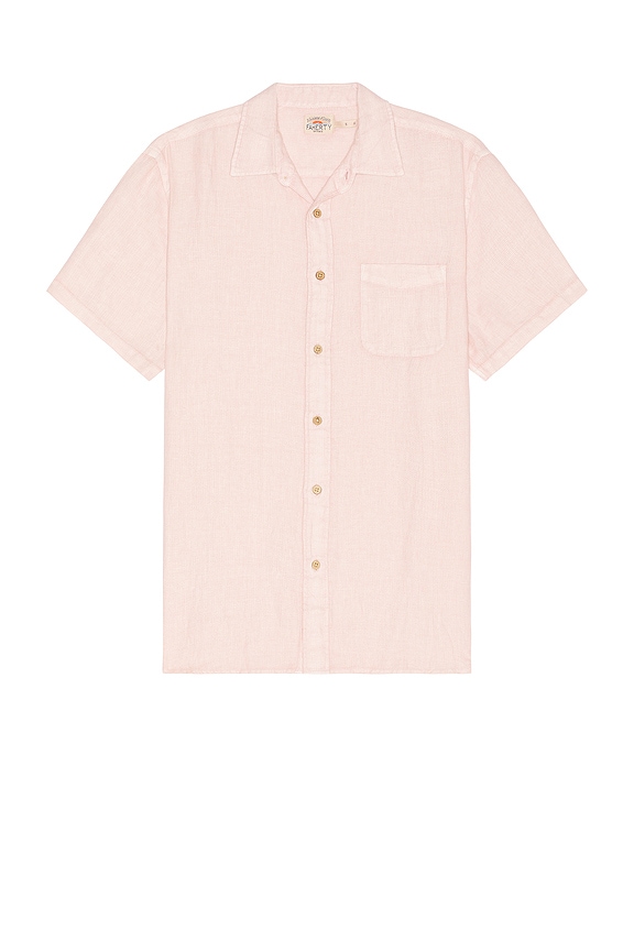 Faherty Short Sleeve Palma Linen Shirt