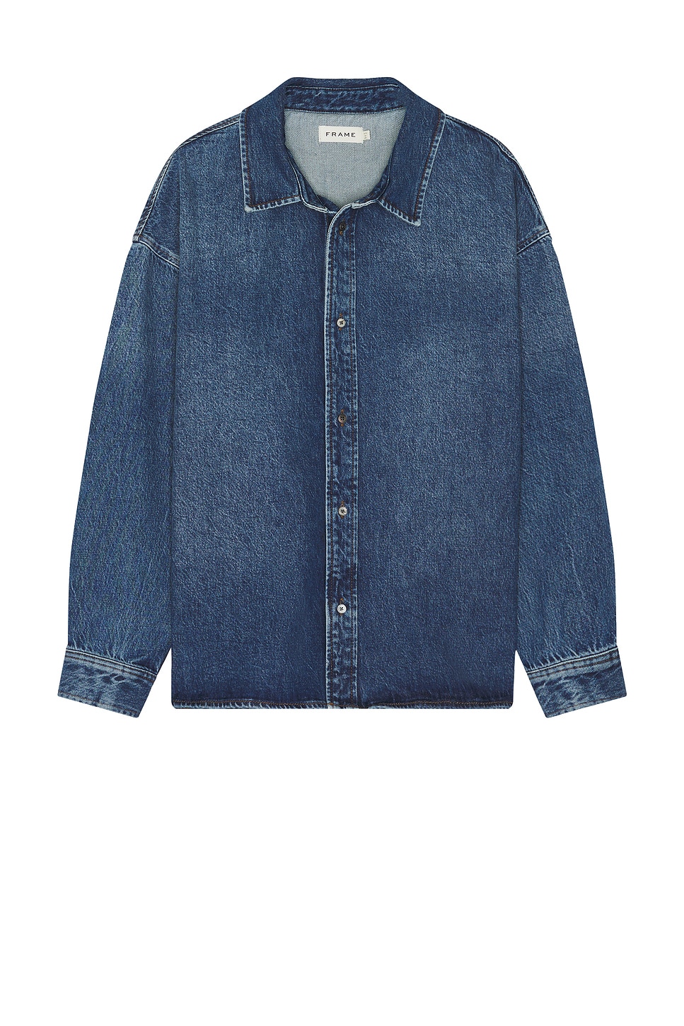 FRAME Relaxed Heavy Denim Shirt