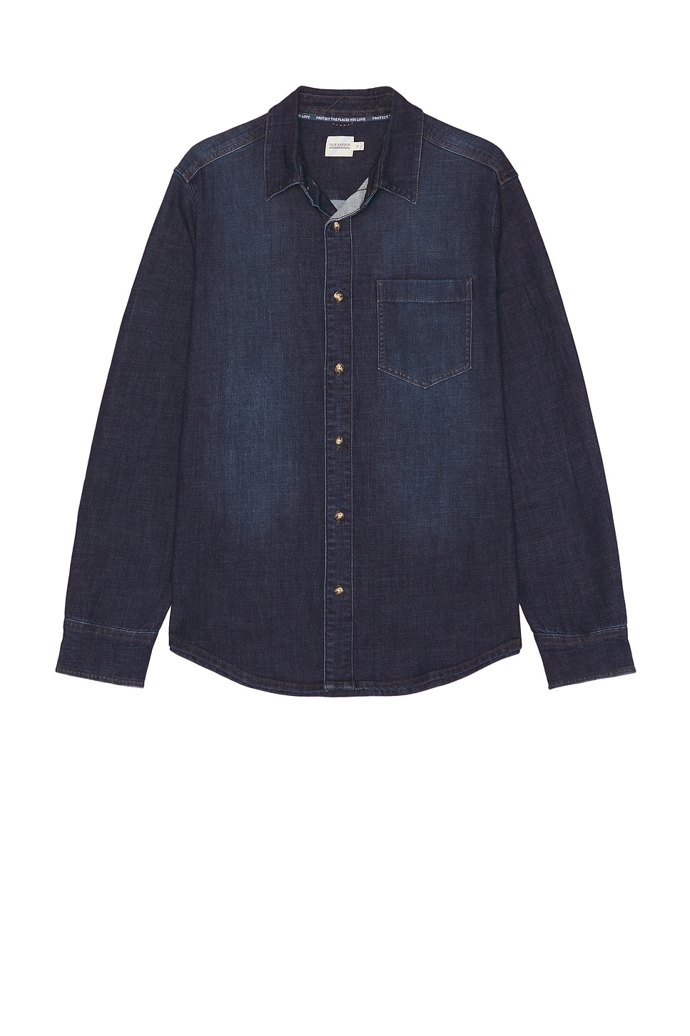 Fair Harbor The Driftwood Denim Shirt