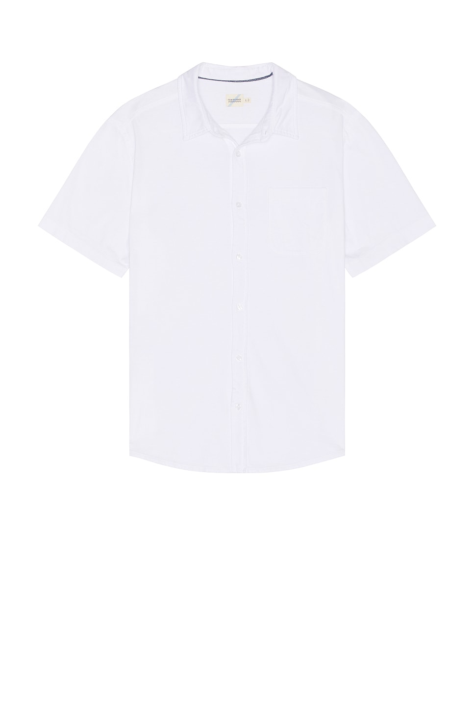 Fair Harbor The Short Sleeve Saltaire Shirt