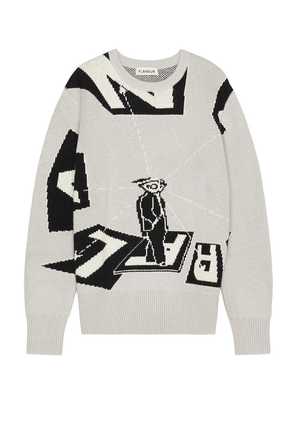 FLANEUR Spectator Jacquard Sweater