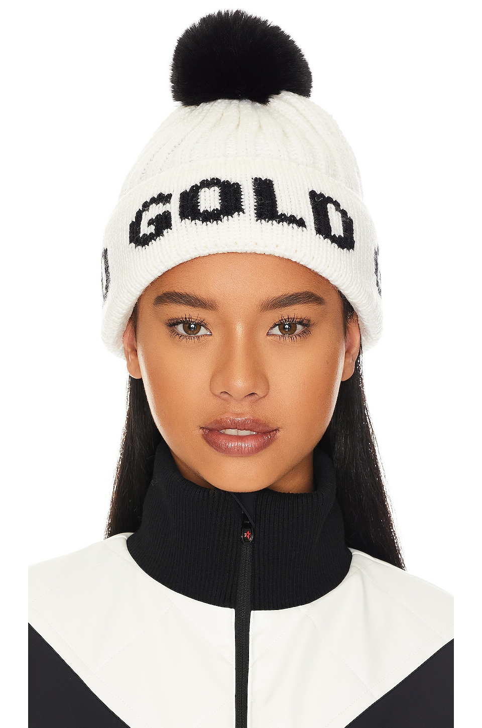 Goldbergh Hodd Faux Fur Beanie