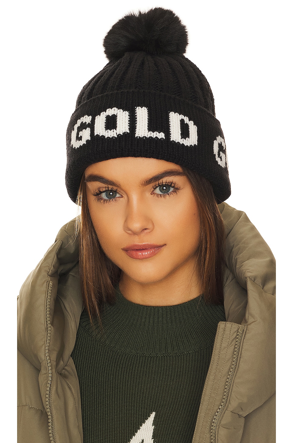 Goldbergh Hodd Faux Fur Beanie