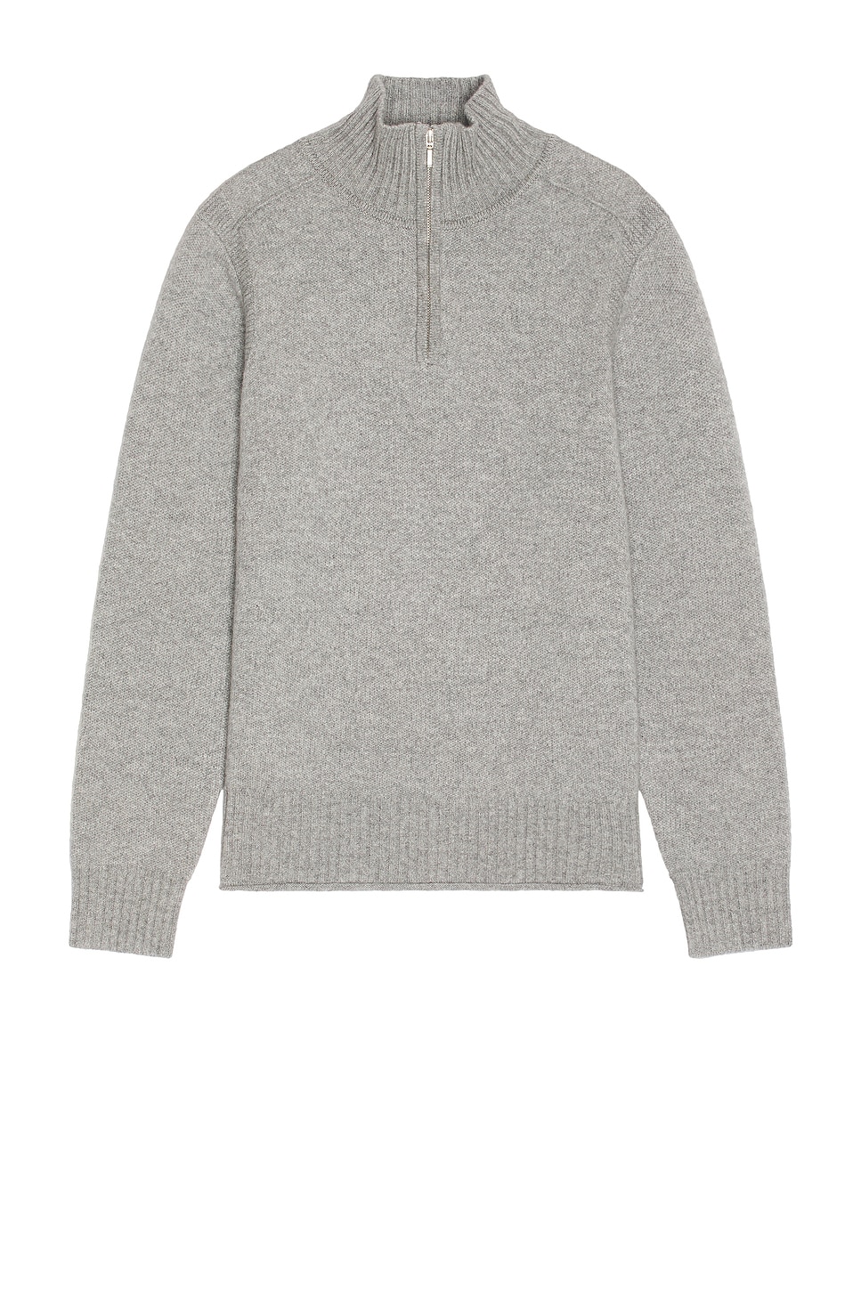 Guest In Residence Half Zip Turtleneck Sweater in Cashmere