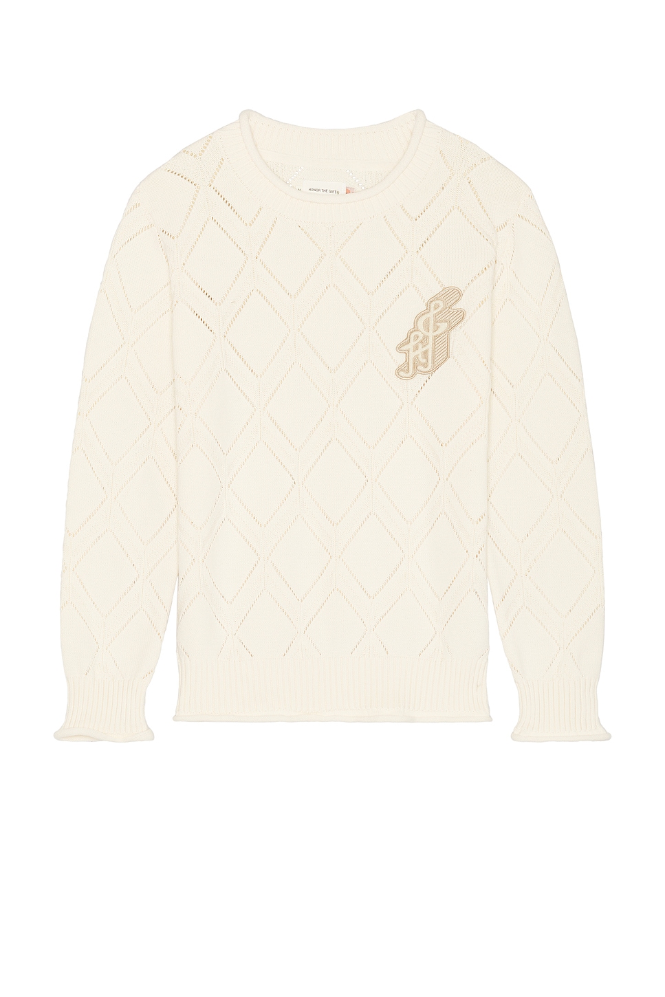 Honor The Gift Diamond Knit Sweater