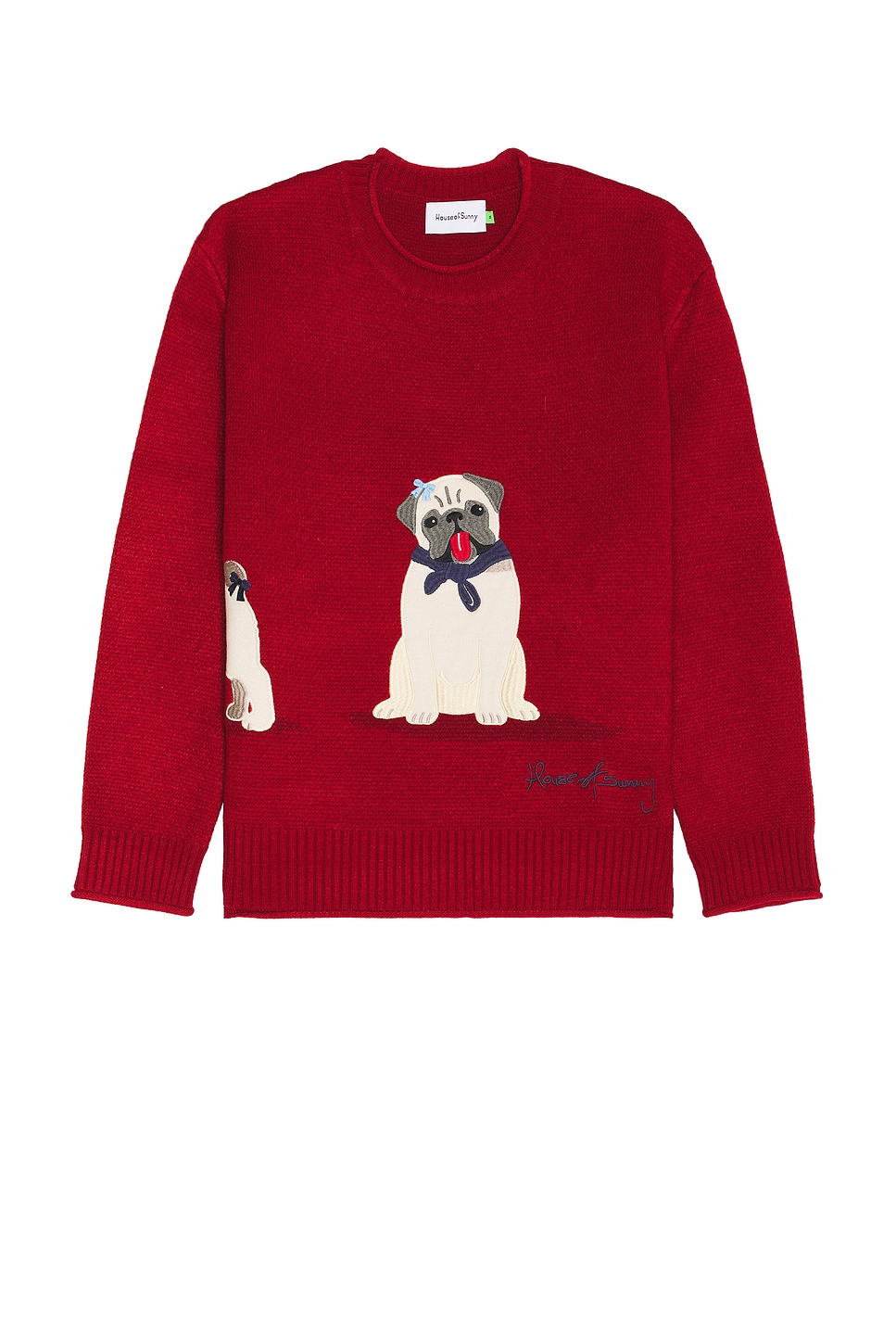 House of Sunny Puppy Love Crew Sweater