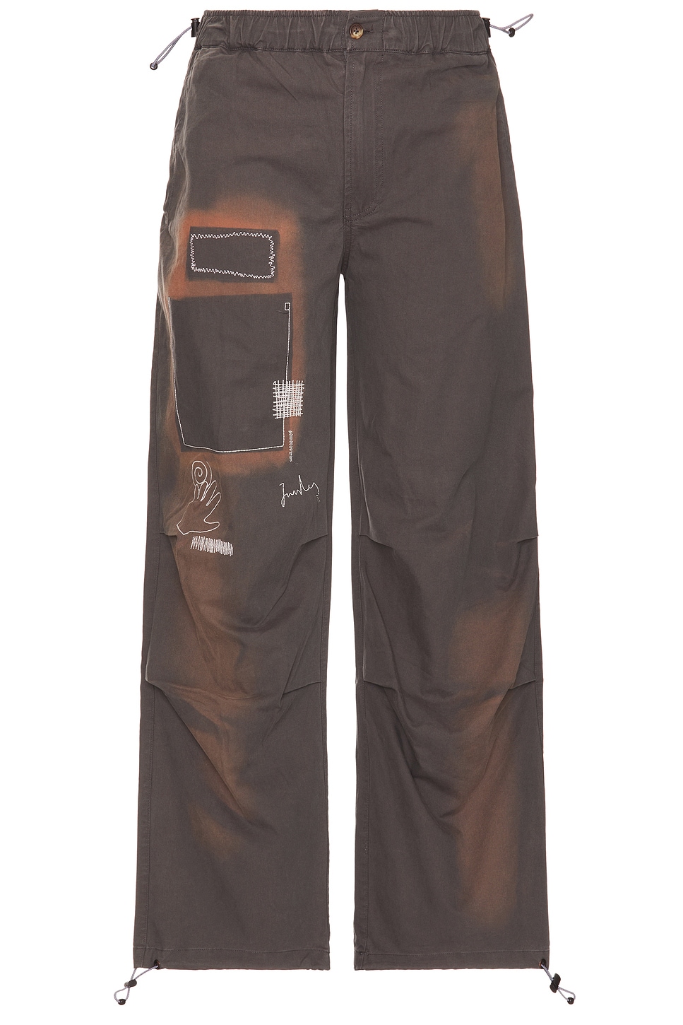 Jungles Repaired Zip Pant