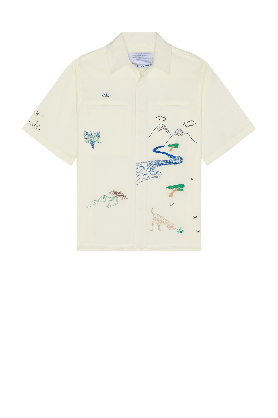 Jungles Good Thoughts Button Up Shirt